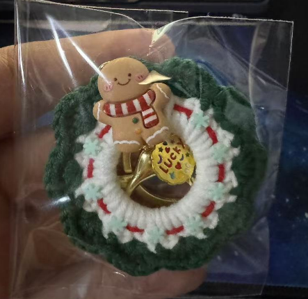 Christmas keychain crochet05