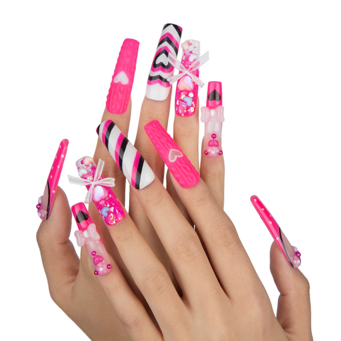 Pink Barbie Hand-Painted Set【H31-1060】