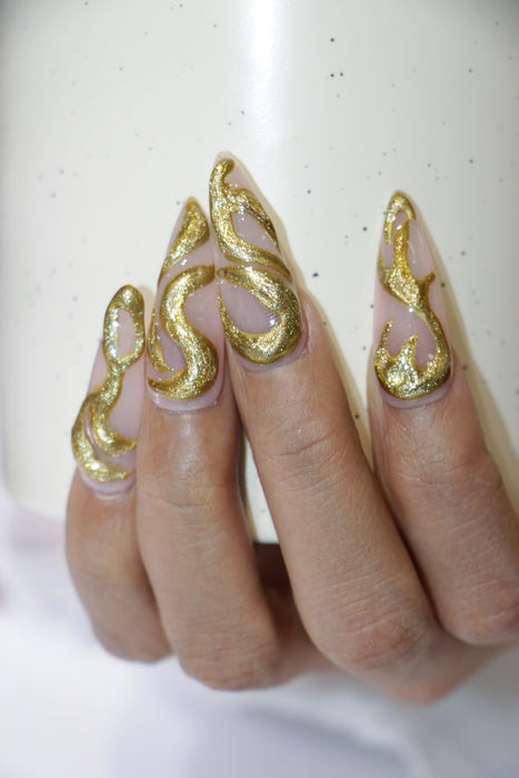 golden legend manicure【S43-1167】