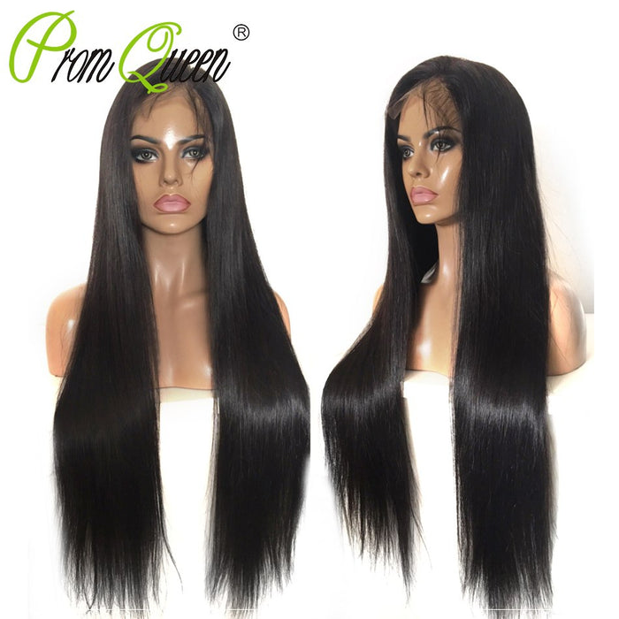 13x4 Lace Front Wig Straight Human Hair Wigs Pre-plucked Hairline with Baby Hair