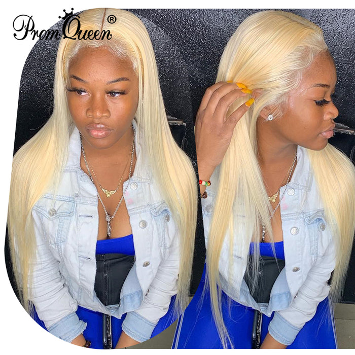 Brazilian Hair Straight 613 Color Blonde Human Hair Weave Bundles