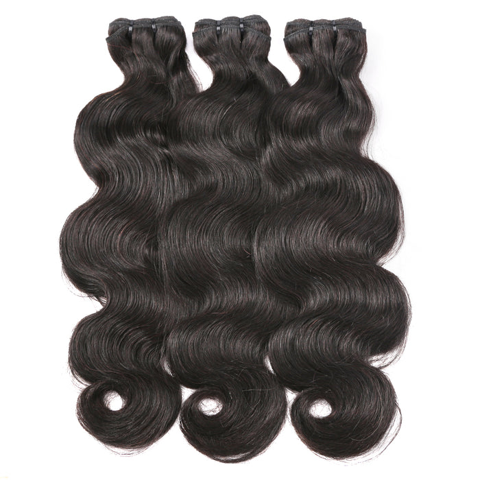 Body wave raw indian virgin hair weave bundles