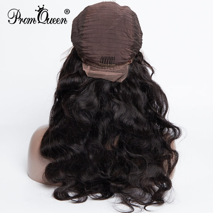 Promqueen Lace Frontal Human Hair Body Wave