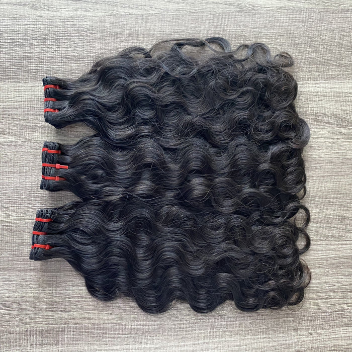 Double Drawn Body Wave Virgin Hair Full End Soft Human Hair