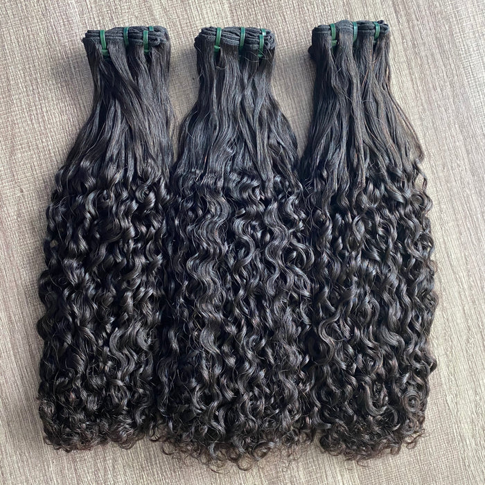 Double Drawn Fumi Water Virgin Hair Full End Soft Human Hair