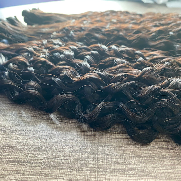 Double Drawn Fumi Water Virgin Hair Full End Soft Human Hair