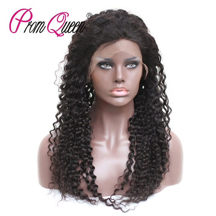 Lace Front Human Hair Wigs Brazilian Deep Wave Human Hair Wig