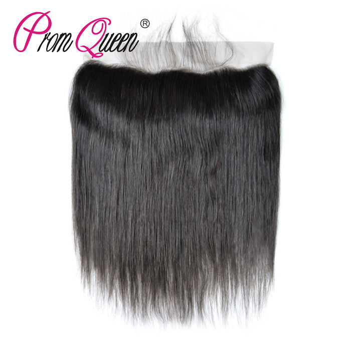 13x4 Lace Frontal Brazilian Hair Natural Straight (transparent lace is also available)