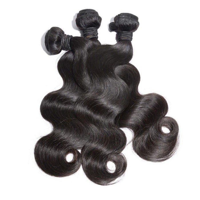 Prom Queen 6A Hair Brazilian Hair Body Wave 1/3/4 Bundles Remy Human Hair Weave