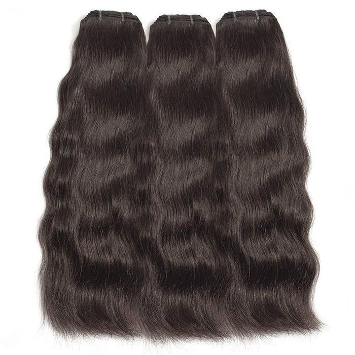 Prom Queen 9A Hair Peruvian Remy Hair Bundles Natural Wave Human Hair Straight