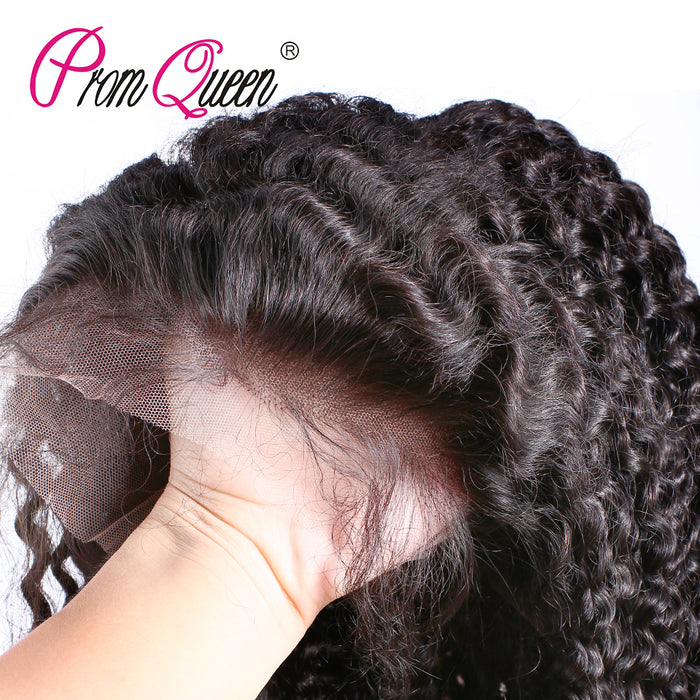 Prom Queen Afro Kinky Curly Lace Front Wig