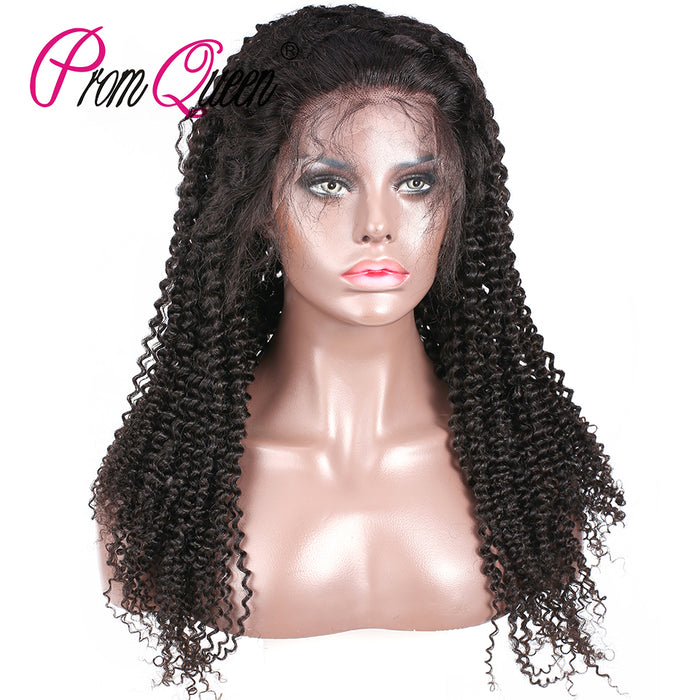 Prom Queen Afro Kinky Curly Lace Front Wig