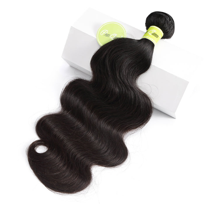 Peruvian Hair Weave Bundles Body Wave With Closure