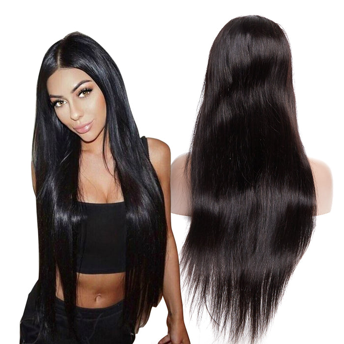 Promqueen Brazilian Virgin Hair Straight Upart Wigs Human Hair Upart Wigs