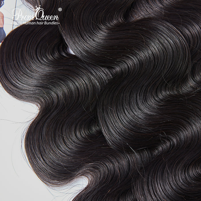 Promqueen Human Hair Brazilian Virgin Hair Body Wave 3 Bundles Lot