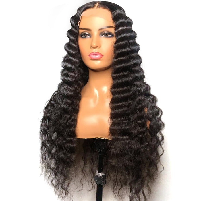 Brazilian Hair 13x4 Lace Front Human Hair Wig For Black Women Loose Wave Hair