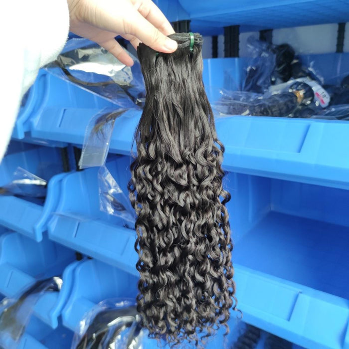 Wholesale Straight Double Drawn Hair Weave Full End Virgin Hair Human Hair Bundles Hook Straight Body Wave Fumi Deep Fumi Water