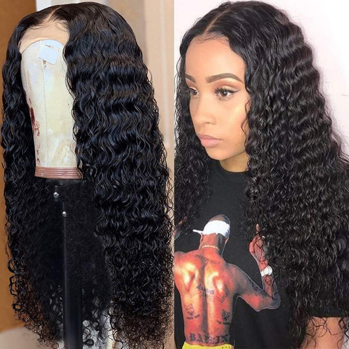 HD Swiss Lace Brazilian Hair Kinky Straight 5x5 lace Wigs Human Hair Wigs